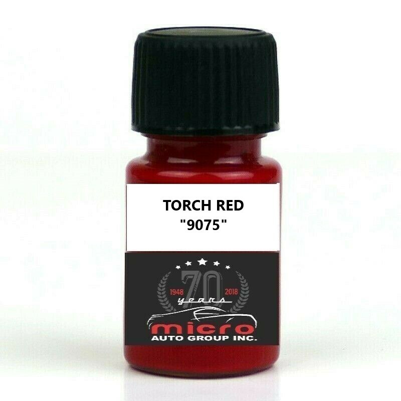 General Motors Torch Red 9075 Touch up Paint Kit With Brush 2 Oz SHIPS TODAY