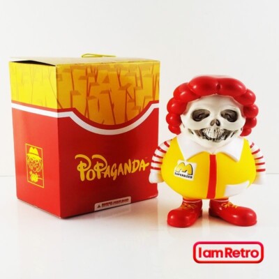 Skull X-Ray  MC Supersized 3-inch Mini Figure by Ron English Popaganda Mindstyle