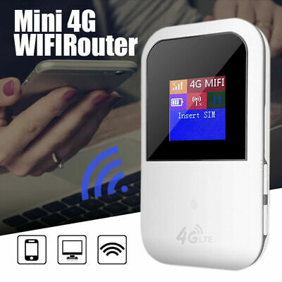 Tragbar 4G LTE WIFI Router WLAN Hotspot 150M Mobile Modem Broadband SIM-Karte DE