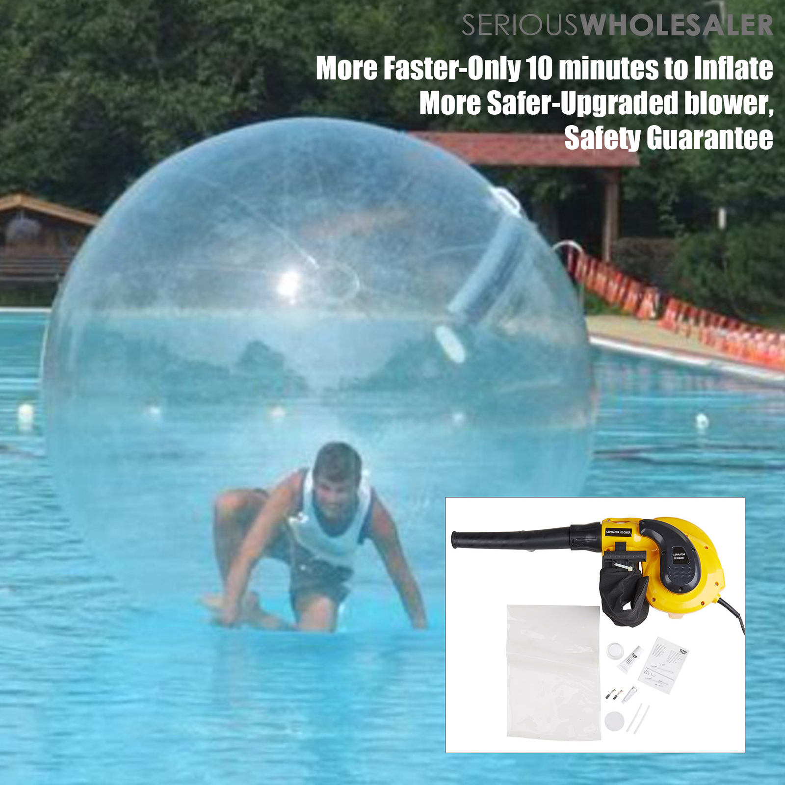 walking inflatable ball