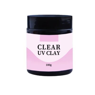 100g Clear UV Clay UV DIP Resin Flower Molding for DIYs Enthusiasts