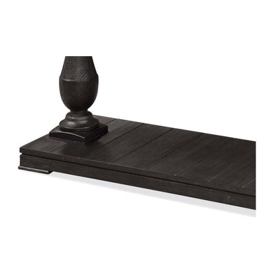 Maklaine Modern / Contemporary Wood Console Table in Dark Coffee Bean