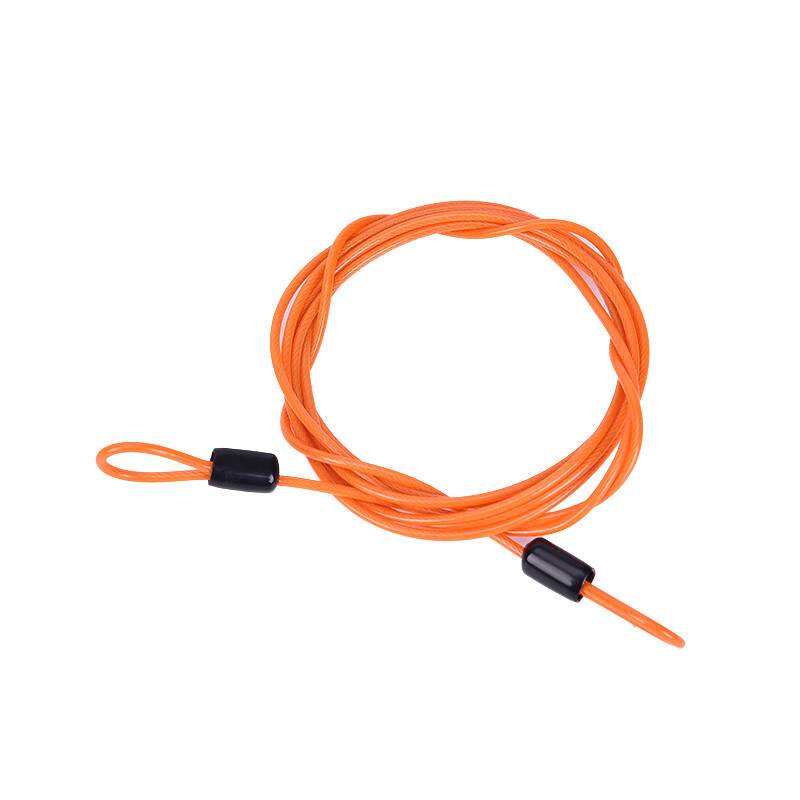 2Meters Bike Security Double Loop Cable Strong Braided Steel For Bike Chain~W_
