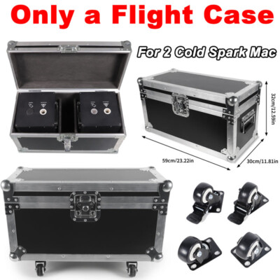 600W Cold Spark Firework Machine DMX Stage Effect Wedding DJ Show w/Flight Case
