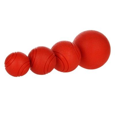 Dog Fetch Bite Toys Safety Solid Rubber Pet Dog Cat Toy Training Chew Play Balls