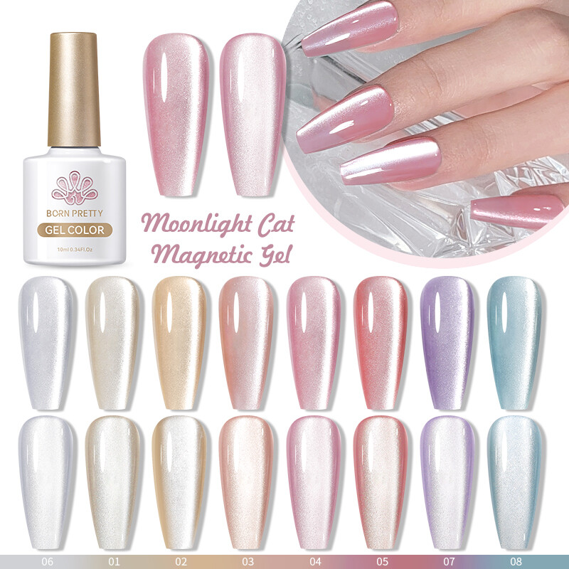 Born Pretty Magnetic Cat Soak Off Uv Gel Nail Polish Nagellack ManikÃ¼Re Diy
