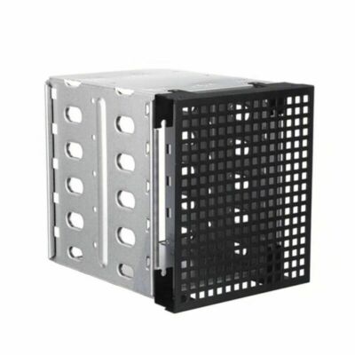 XT-XINTE 5x 3.5''  HDD Hard Drive Cage Rack SAS SATA Hard Drive Disk Tray Caddy