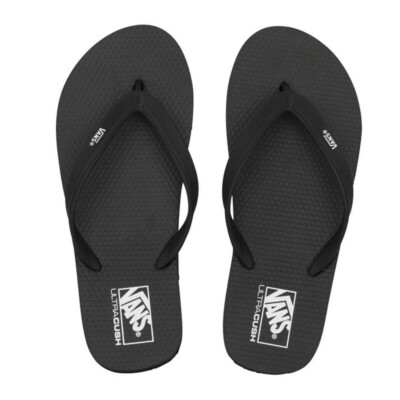 New VANS Mens MAKENA FILP FLOPS VN0A3MTLBLK BLACK US M 7 - 11 TAKSE