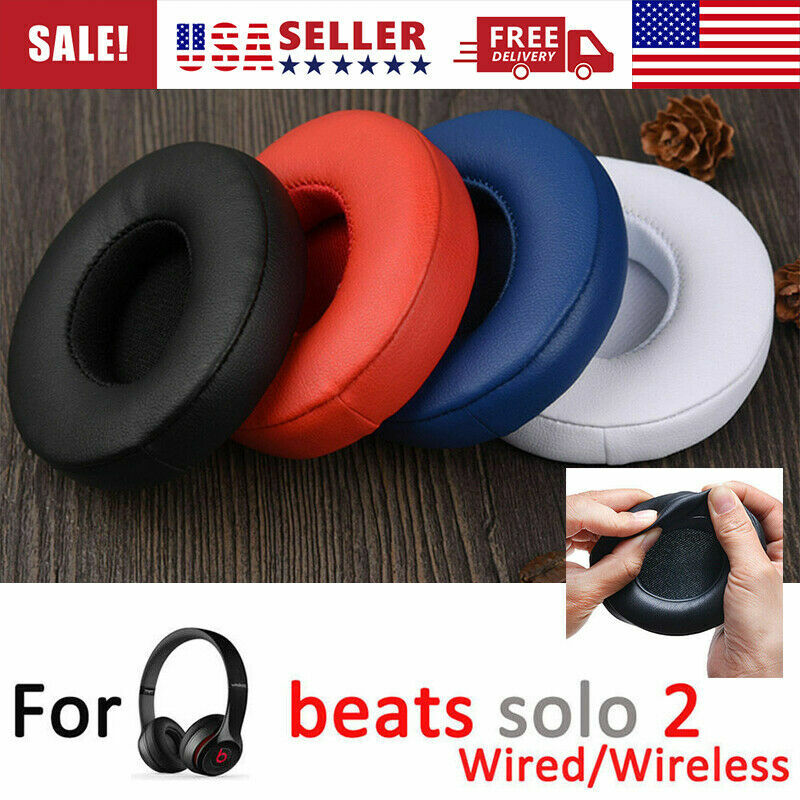 USA Ear Pad Soft For Beats B0518, B0534, A1796 Solo 2 Solo 3 Wireless / Wired