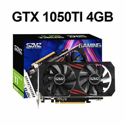 SZMZ Original Video Card  Geforce GT X960 1050 Ti 4GB GDDR5 128Bit Graphics Card