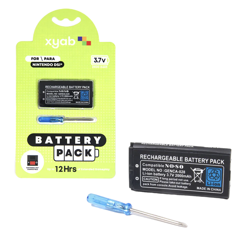 XYAB Rechargeable Battery Pack for Nintendo DSi