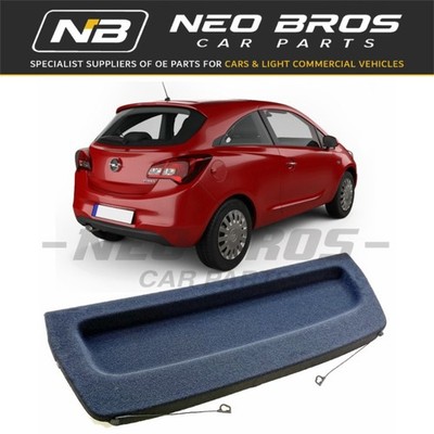 OE Rear Parcel Shelf Load Cover Black Vauxhall Corsa E 15-19 3 door 13432982
