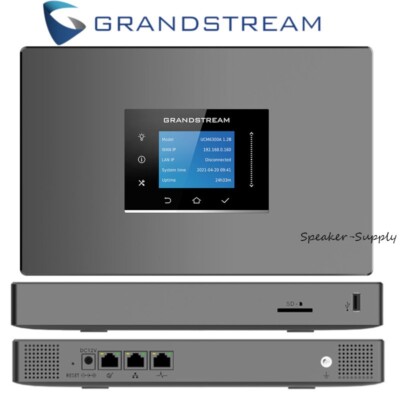 - AUDIO ONLY - Grandstream UCM6300A IP PBX 0FXO 0FXS Voice Appliance 250 Users