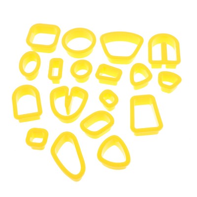 18 Pieces Polymer Clay Cutters Earring Making Supplies Crafts Clay Cutting T WY4
