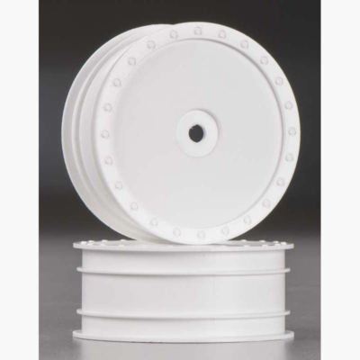 DE Racing  DER-BB-K4W Borrego Buggy Wheels Kyosho ZX-5 Front White