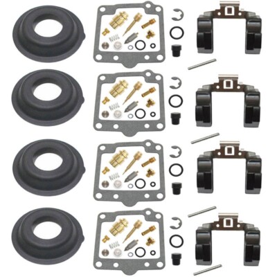 4X FOR Suzuki GS850 GS850G GS850GL 1980-1983 Carburetor Repair Kit Rebuild Float