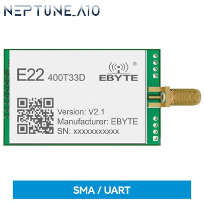 SX1262 433MHz LoRa Module 30dbm 10KM Long Distance Watchdog TTL/RSSI/LBT