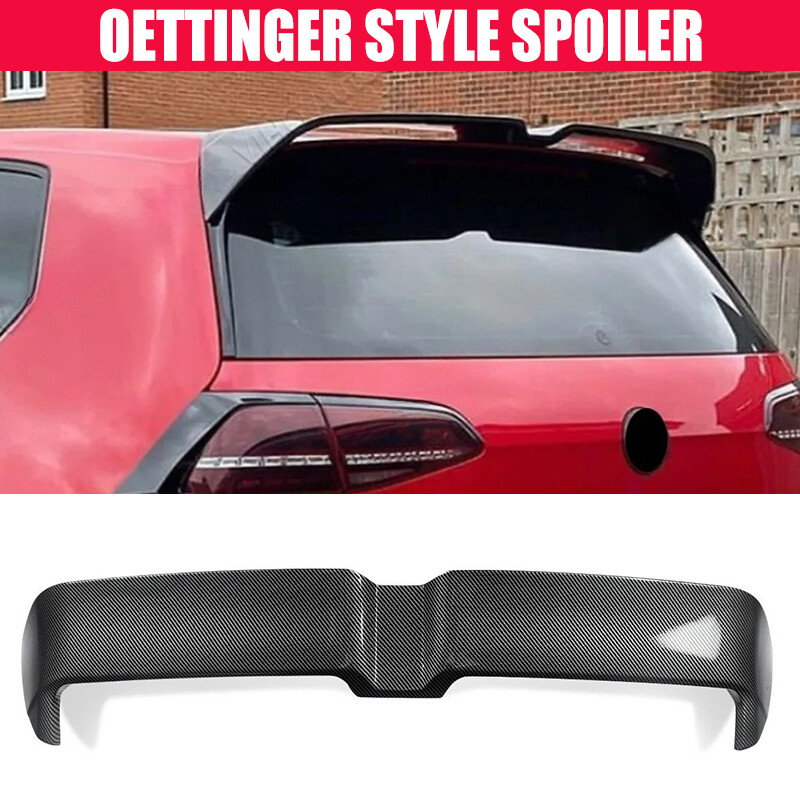 Mk7 Gti & R 15+ Carbon Fiber Rear Trunk Wing Lip Spoiler