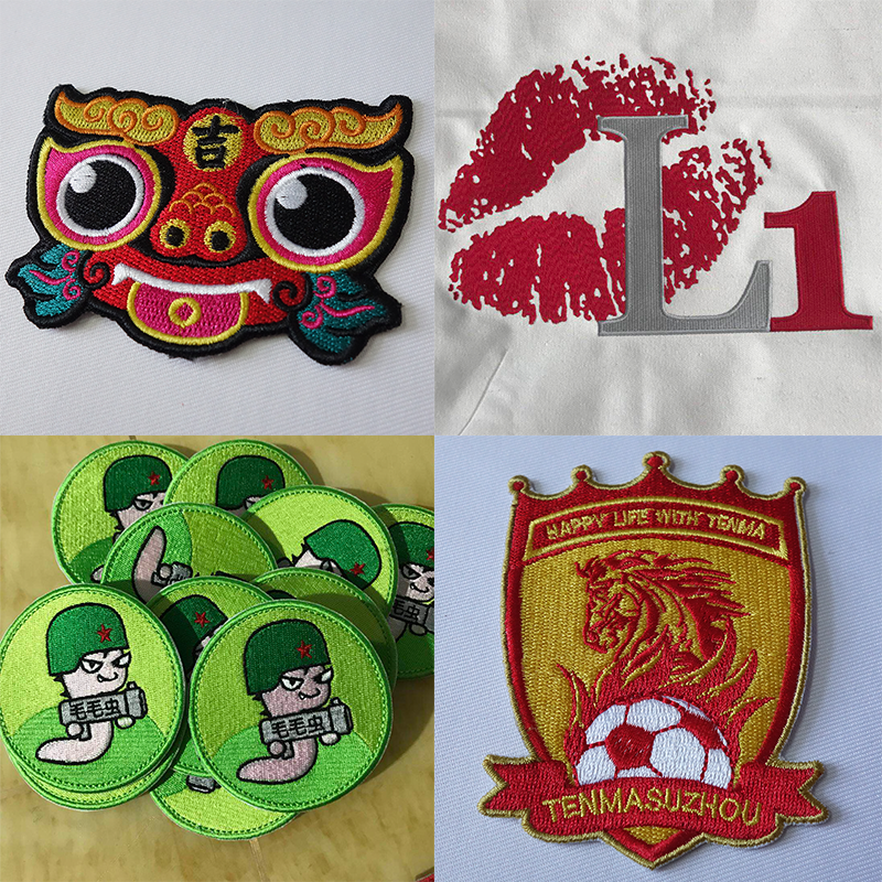 Personalized Logo Custom Made Iron on Patch Badges Emblems Embroidered DIY Patch