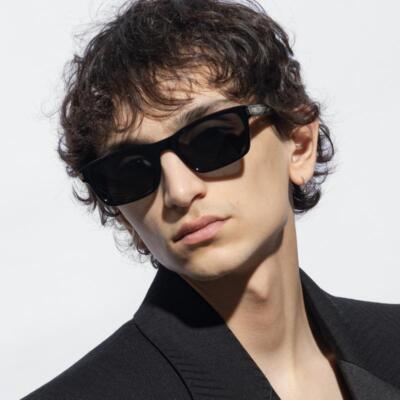 Pre-owned Saint Laurent Yves  Sl-662-004 Havana Sunglasses In Gray