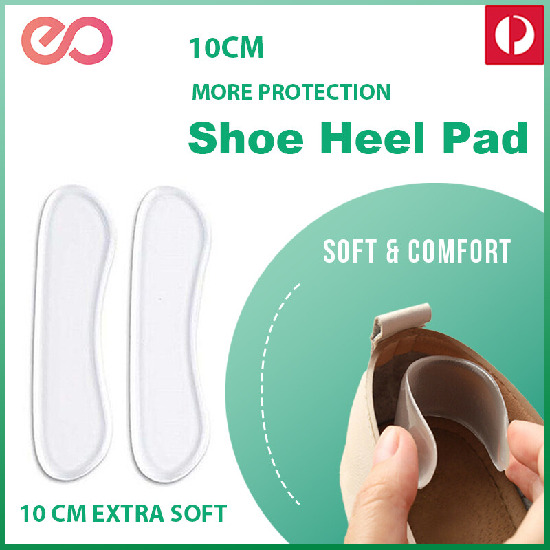 Extra Sticky Silicone Shoe Heel Inserts Insoles Pads Cushion Grips Protector