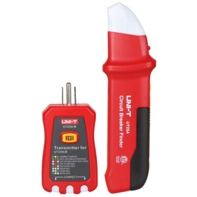 UNI-T UT25A AC Circuit Breaker Finder Socket Tester Outlet Socket Tester LED 