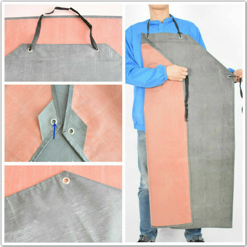 Rubber Aprons Factory Kitchen Butcher Overall Pinafore Waterproof Heavy Duty New