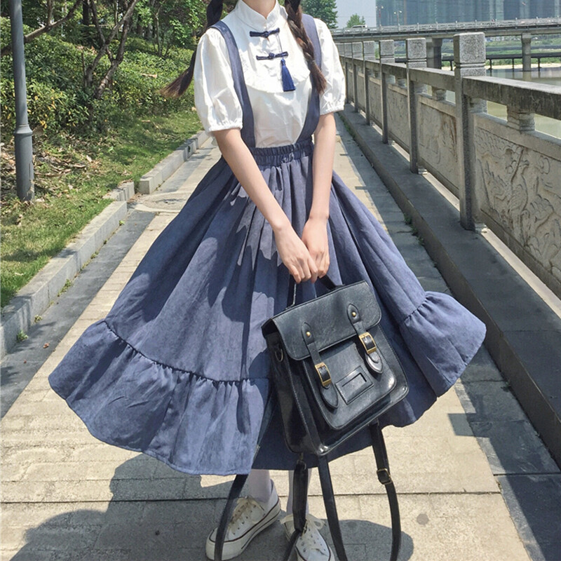 VERTICAL GATHER SUSPENDER SKIRT パープル　S VERTICAL GATHER SUSPENDER SKIRT パープル S人気