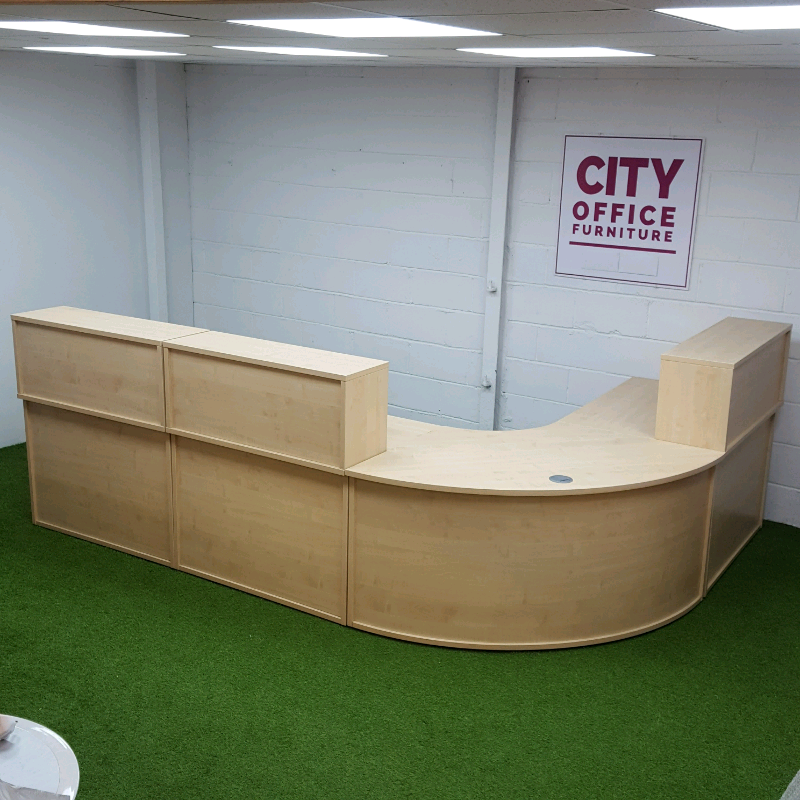 Maple Office Reception Desk Cheap In Chester Cheshire Gumtree