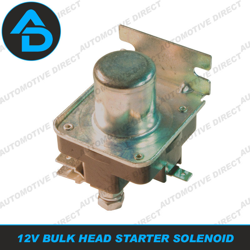 12V STARTER SOLENOID Classic Car Bulk Head With Insulated Earth