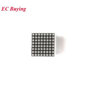 MAX7219 Red 8x8 Dot Matrix LED Display Module with Cable