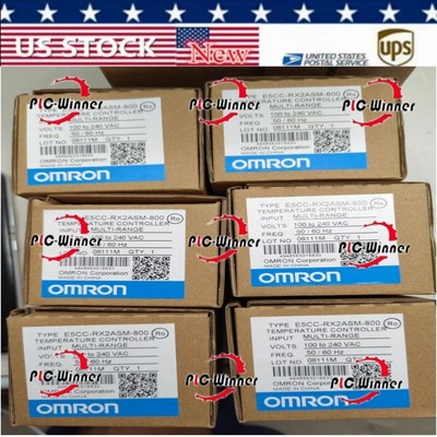 1PC Omron E5CC-RX2ASM-800 Temperature Controller Multi-Range 100-240V