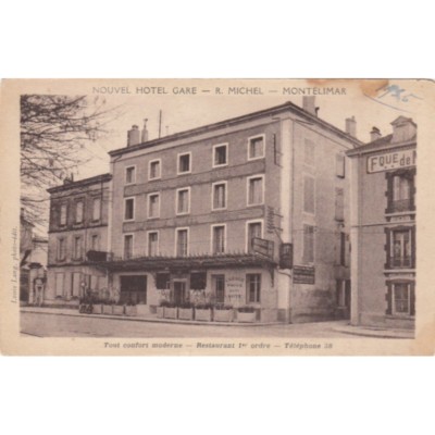 MONTELIMAR nouvel hôtel gare fabrique de nougat photo-éd louis lang