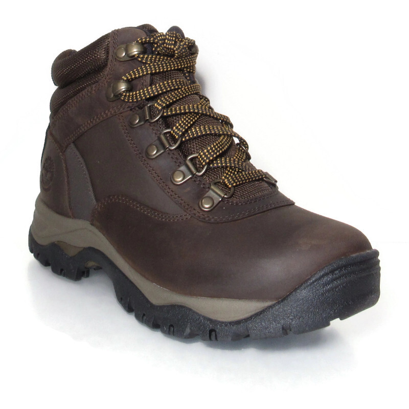 Коричневые женские кожаные ботинки Timberland Keele Ridge Mid, A163L