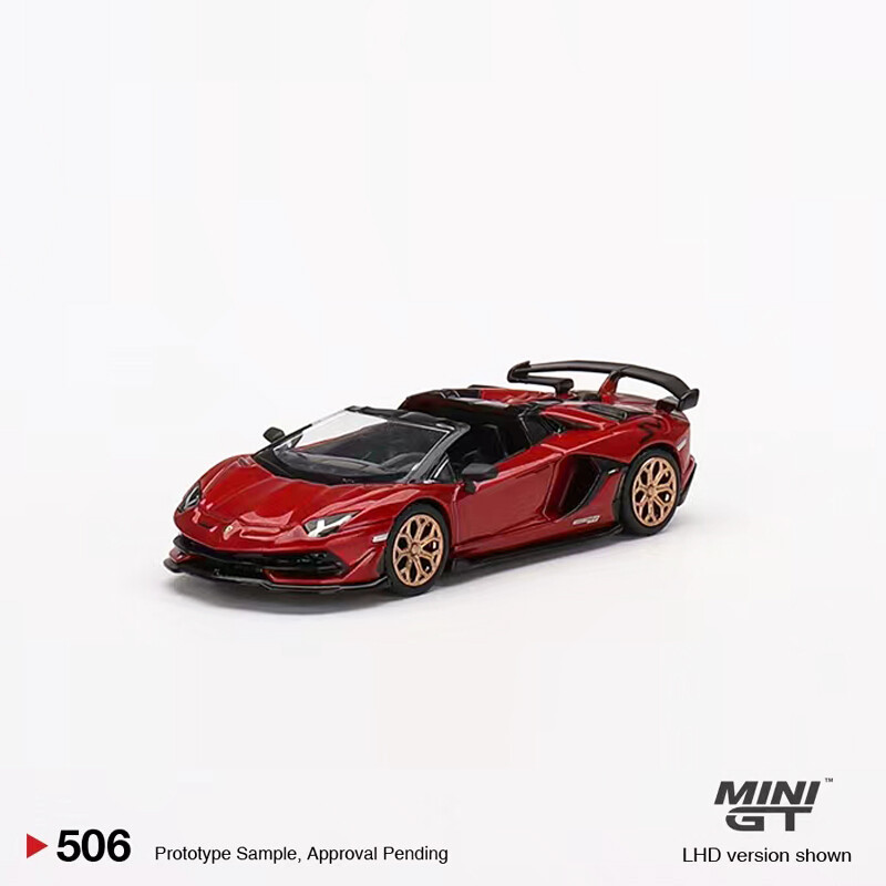 MINI GT 1:64 Model Car Lambor Aventador SVJ Roadster Alloy