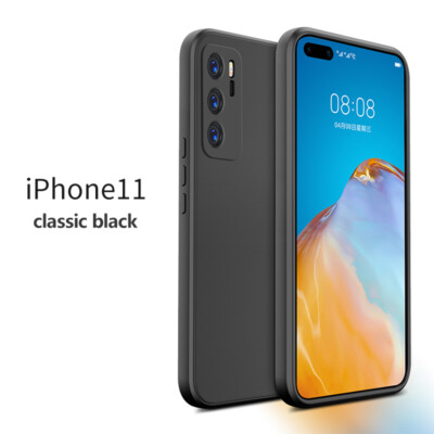 For Huawei P50 P40 P30 Pro Mate 30 20 Lite Shockproof Liquid Silicone Soft Case