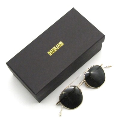 NATIVE SONS Sunglasses Roy Explorer Sun NSM-29A Japan A Gold 50018009
