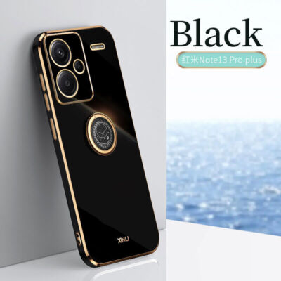 For OPPO A16 A17 Find X5 Lite/Pro/1+ Case Plating Shockproof Ring Stand Cover