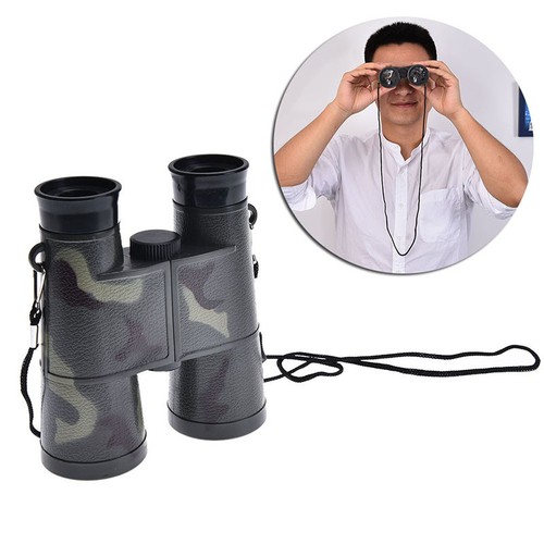 children folding outdoor binoculars telescope scope camouflage toy kids gift_BT.
