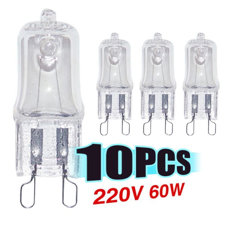 10Pcs Oven Light Bulb G9 High Temperature Bulb Steamer Light 25w 28w 40w  Fm-ls