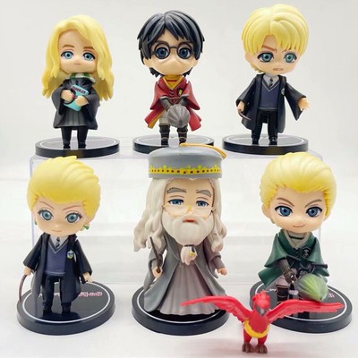 3.5'' Harry Potter Wizarding World  6PCS Collectors Action Figure Set Kid Toys