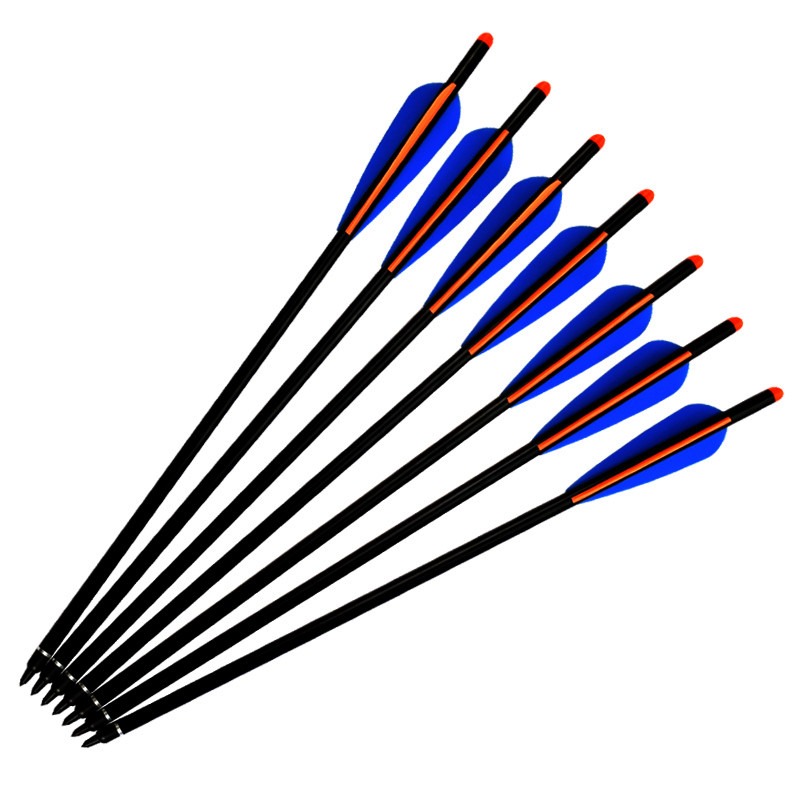 Details about / 12x 16-22/" Archery Aluminum Crossbow Bolts Arrows for Outdoor Targeting Hunting