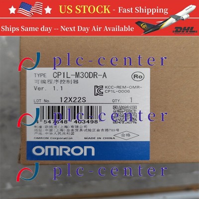 New In Box Omron CP1L-M30DR-A CP1LM30DRA Programmable Controller free ship
