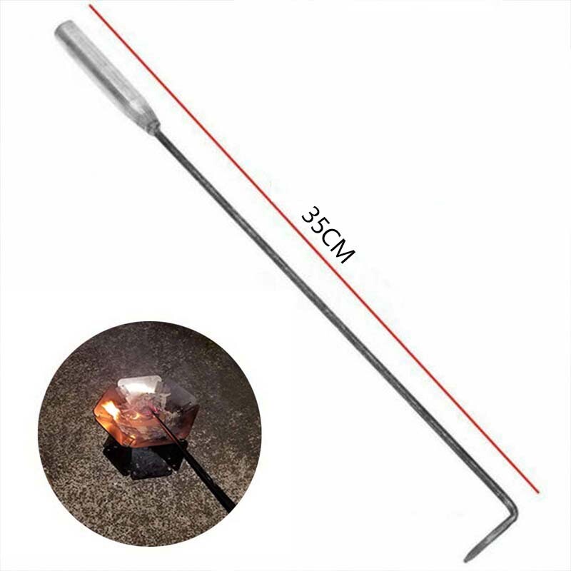 35cm Metal Poker For Coal Open Fires Barbecue Wood Burning Stoves Logs