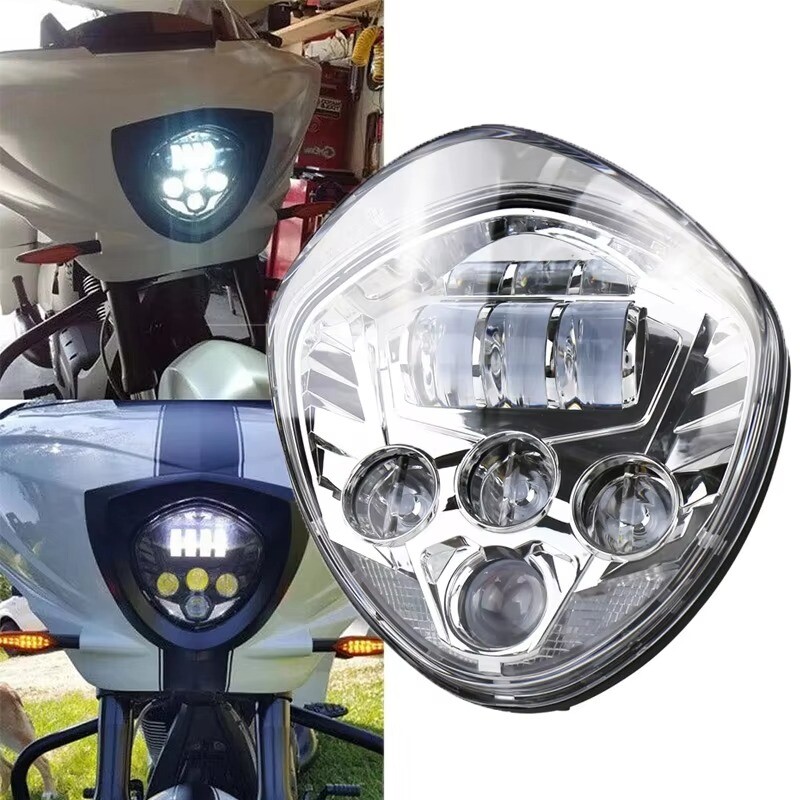 LED Motorcycle Headlight High/Low for Victory Cross Country