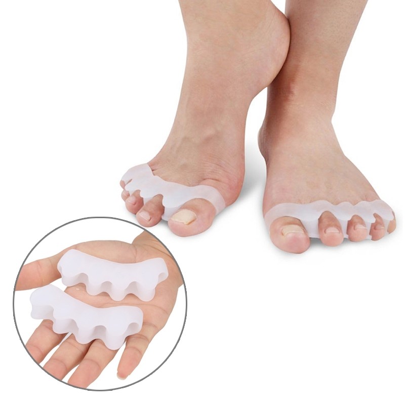 2 Hallux Valgus Premium Zehenspreizer aus High Performance Soft Gel , NEU 1 Paar
