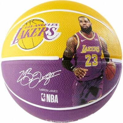 Spalding NBA Player Lebron James Basketball Game Ball Size 7 / 29.5" 83-848Z