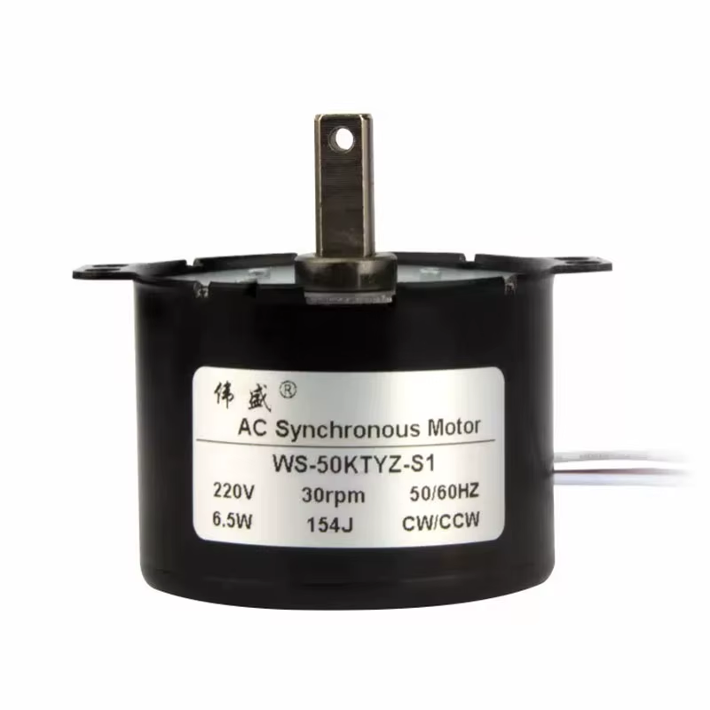 50KTYZ permanent magnet synchronous motor 220V 6.5W 2.5/5/10/20/30RPM AC motor