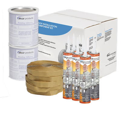 Dicor Corp. (D6J) 401CK-D Roof Installation Kit Roof Membrane Not Included