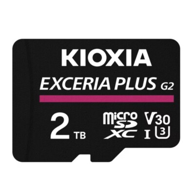 New KIOXIA EXCERIA Plus 512GB 1TB 2TB MicroSD Card SDHC SDXC TF UHS-I U1 V30 A1